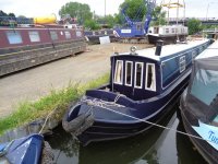 57ft Trad stern Narrowboat built 2002 by MMR Boat builders