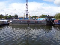 57ft Cruiser stern Narrowboat built 2011 with REVERSE LAYOUT by Orchard Marina 